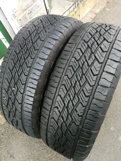 2x 255/70/R17 CONTINENTAL CROSS CONTACT TYRES 95%THREAD LIFE CALL NATAL 0783564464 IS AVAILABLE NOW