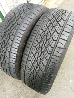 2x 255/70/R17 CONTINENTAL CROSS CONTACT TYRES 95%THREAD LIFE CALL NATAL 0783564464 IS AVAILABLE NOW