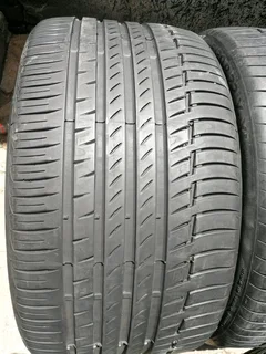 2x 315/30/R22 CONTINENTAL PREMIUM CONTACT 6 TYRES 95%THREAD LIFE CALL NATAL 0783564464