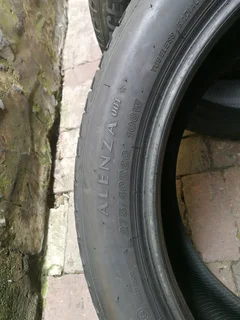 2x 275/40/R20 BRIDGESTONE ALENZA RUNFLAT TYRES CALL NATAL 0783564464