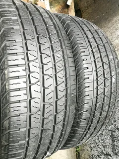 2x 265/60/r18 Continental Cross Contact Tyres 98%thread Life Call Natal 0783564464