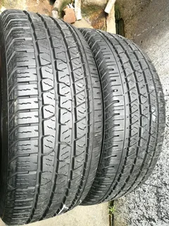 2x 265/60/R18 CONTINENTAL CROSS CONTACT TYRES 98%THREAD LIFE CALL NATAL 0783564464