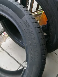 2x 255/45/R20 CONTINENTAL ECO CONTACT 6 QUOTE TYRES CALL NATAL 0783564464 IS AVAILABLE NOW