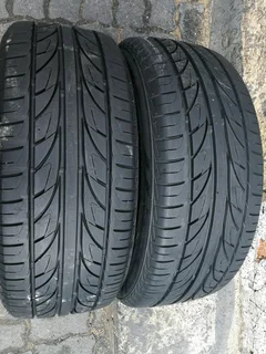 2x 205/45/R16 BRIDGESTONE TYRES 95%THREAD LIFE CALL NATAL 0783564464