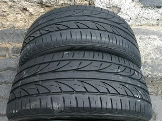 2x 205/45/R16 BRIDGESTONE TYRES 95%THREAD LIFE CALL NATAL 0783564464