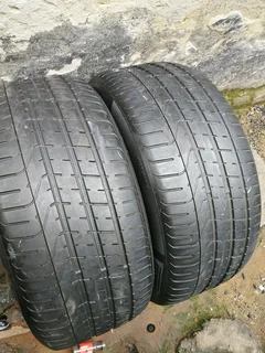 2x 275/45/R18 PIRELLI P ZERO NORMAL TYRES 90%THREAD LIFE CALL NATAL 0783564464