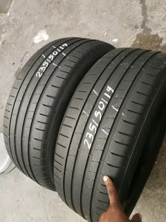 2x 235/50/r19 Pirelli P Zero Normal Tyres 95%thread Life Call Natal 0783564464 Is Available Now