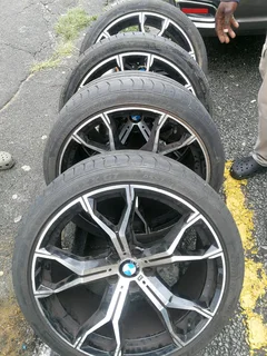 21inch Bmw X5 Rims And Tyres For Sale 10.5j 11.5j Call Natal 0783564464 Is Available Now In Stock