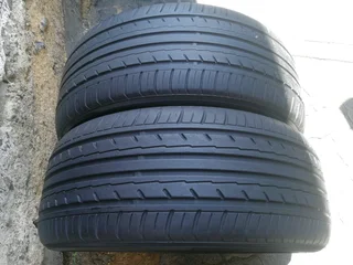 2x 225/45/r17 Yokohama Tyres For Sale Call Natal 0783564464