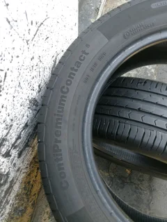 2x 195/55/R16 CONTINENTAL NORMAL TYRES 95%THREAD LIFE CALL NATAL 0783564464
