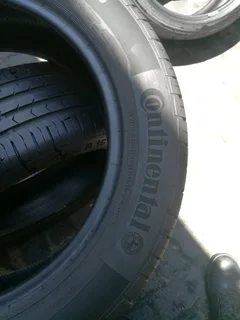 2x 195/55/R16 CONTINENTAL NORMAL TYRES 95%THREAD LIFE CALL NATAL 0783564464