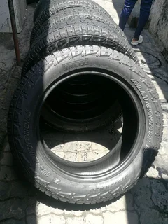 4x BAKKIE TYRES FOR SALE 275/55/R20 PIRELLI SCORPION ALL-TERRAIN TYRES CALL NATAL 0783564464
