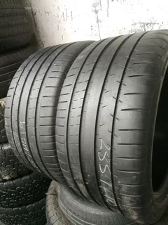 2x 285/40/R19 MICHELIN PILOT SUPER SPORT TYRES 95%THREAD LIFE CALL NATAL 0783564464