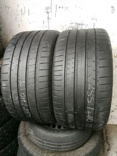 2x 285/40/R19 MICHELIN PILOT SUPER SPORT TYRES 95%THREAD LIFE CALL NATAL 0783564464