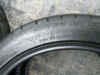 315/35/R20 MICHELIN PILOT SUPER SPORT TYRES CALL NATAL 0783564464 IS AVAILABLE NOW IN STOCK