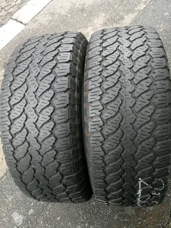 2x 255/60/R18 GENERAL GRABBER AT3 TYRES 90%THREAD LIFE CALL NATAL 0783564464 IS AVAILABLE NOW