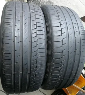 2x 225/45/r19 Continental Premium Contact 6 Ssr Runflat Tyres Call Natal 0783564464