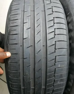 2x 225/45/R19 CONTINENTAL PREMIUM CONTACT 6 SSR RUNFLAT TYRES CALL NATAL 0783564464