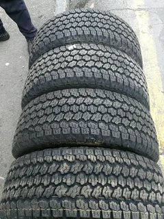 4x 265/70/R16 GOODYEAR WHARANGLER TYRES BRAND NEW CALL NATAL 0783564464 IS AVAILABLE NOW