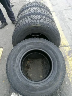 4x 265/70/R16 GOODYEAR WHARANGLER TYRES BRAND NEW CALL NATAL 0783564464 IS AVAILABLE NOW