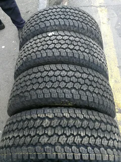 4x 265/70/R16 GOODYEAR WHARANGLER TYRES BRAND NEW CALL NATAL 0783564464 IS AVAILABLE NOW