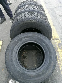 4x 265/70/R16 GOODYEAR WHARANGLER TYRES BRAND NEW CALL NATAL 0783564464 IS AVAILABLE NOW