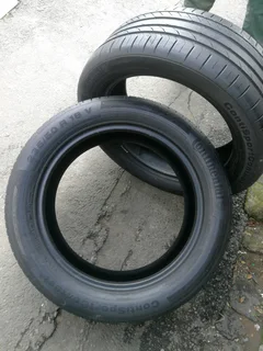 2x 235/50/R18 CONTINENTAL NORMAL TYRES 95%THREAD LIFE CALL NATAL 0783564464