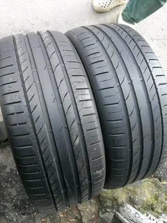2x 235/50/R18 CONTINENTAL NORMAL TYRES 95%THREAD LIFE CALL NATAL 0783564464
