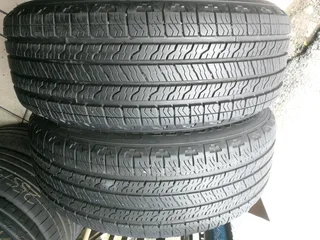 2x 255/55/r20 Goodyear Wharangler Territory Hts Tyres 95%thread Life Call Natal 0783564464