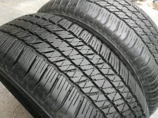 2x 265/60/R18 BRIDGESTONE DUELER TYRES CALL NATAL 0783564464 IS AVAILABLE NOW