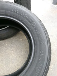 2x 265/60/R18 BRIDGESTONE DUELER TYRES CALL NATAL 0783564464 IS AVAILABLE NOW