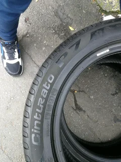 2x 225/50/R18 PIRELLI CINTURATO P7 RUNFLAT TYRES 95%THREAD LIFE CALL NATAL 0783564464 IS AVAILABLE