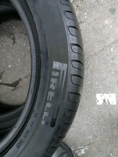 2x 225/50/R18 PIRELLI CINTURATO P7 RUNFLAT TYRES 95%THREAD LIFE CALL NATAL 0783564464 IS AVAILABLE