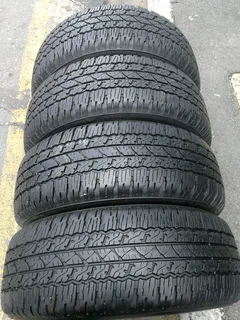 4x 265/65/r17 Bridgestone Dueler 95%thread Life Call Natal 0783564464 Is Available Now In Stock