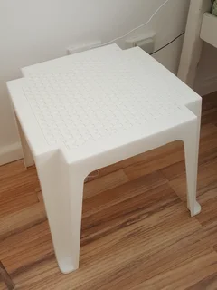 plastic table