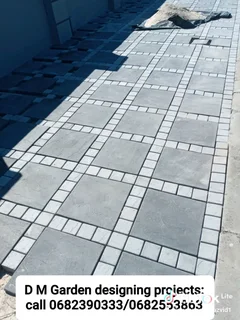 Cement Bond, Interlocking, Cobble, Clay Brick, Block And Brick, Block & Cobble Paving