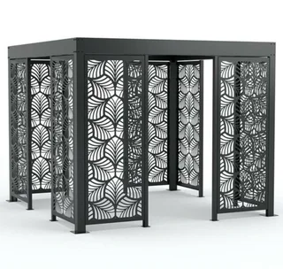  Transform Your Outdoor Space with a Laser-Cut Steel Pergola! 