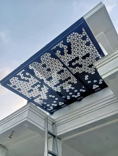  Transform Your Outdoor Space with a Laser-Cut Steel Pergola! 