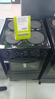 Univa Black , 58 L 4Solid plate stove