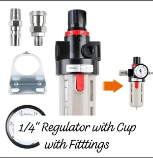 1/4&#34; Filter Regulator with fittings