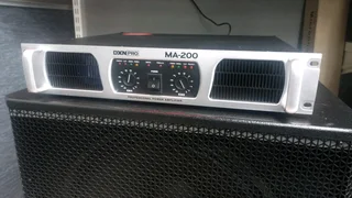 Professional amplifier