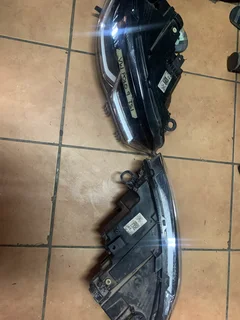 Volkswagen Polo 9 pair LED headlight assembly.