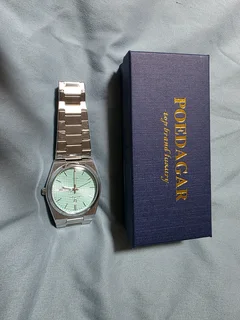 Brand new Poedagar Men Day-Date Legacy Edition Watch - Tiffany Dial
