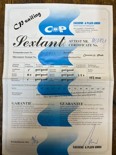 Sextant - Ad posted by Carl