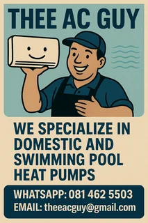 Airconditioning Domestic heat pump swimming pool heat pump