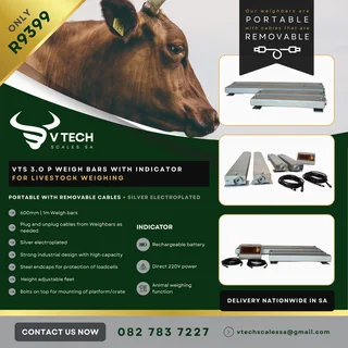 Cattle Scale - Weigh Bars and Indicator