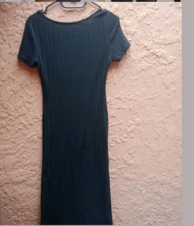 Long Rib Knit Bodycon.