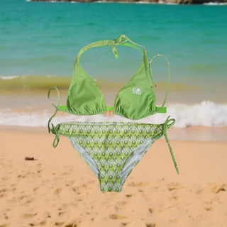 Lime green 2 piece swimsuit Size/Small