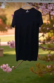 Black H&amp;M T-shirt dress. H&amp;M Size/small