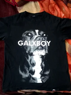 Black Galxboy T-Shirt — Streetwear Classic.